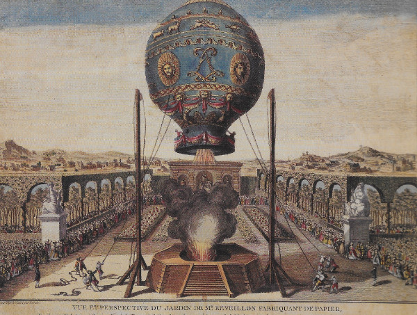 21 novembre 1783 - Premier vol habité en montgolfière 